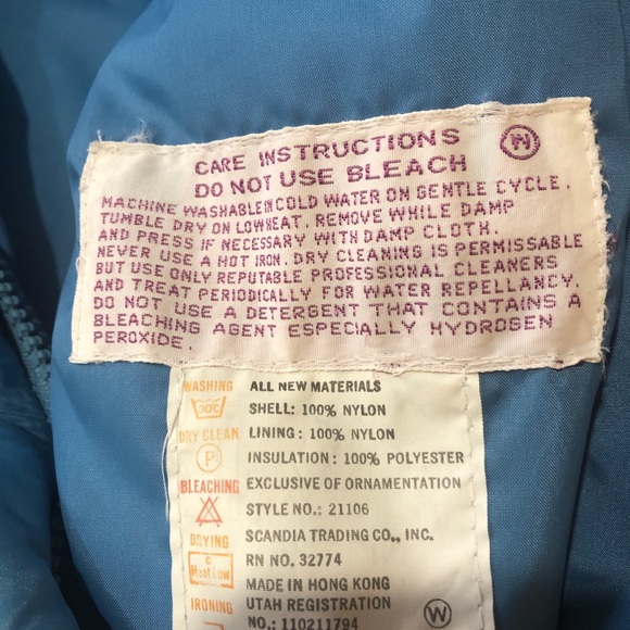 EUC Women’s Vintage 80’s SKYR Puffer Ski Jacket - Picture 10 of 11